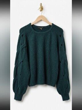 Caballero Camille Cable Knit Sweater XL